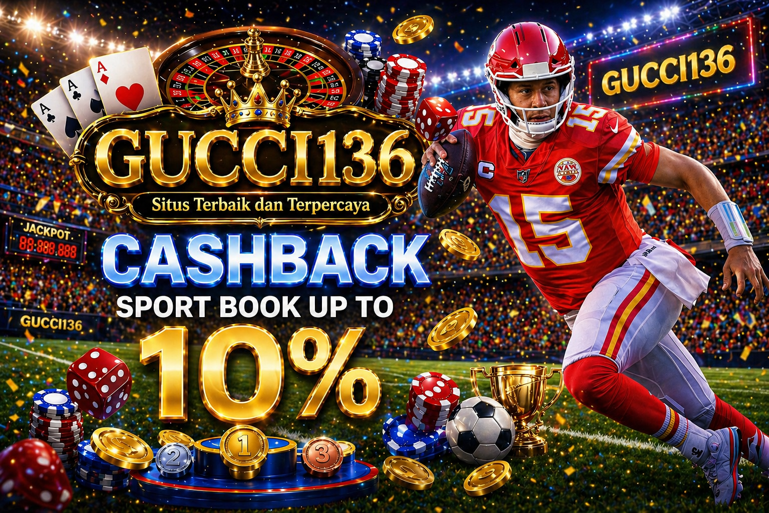 GUCCI136 : Link Agen Slot Gacor Resmi Terbaru Bonus New Member 100% promo